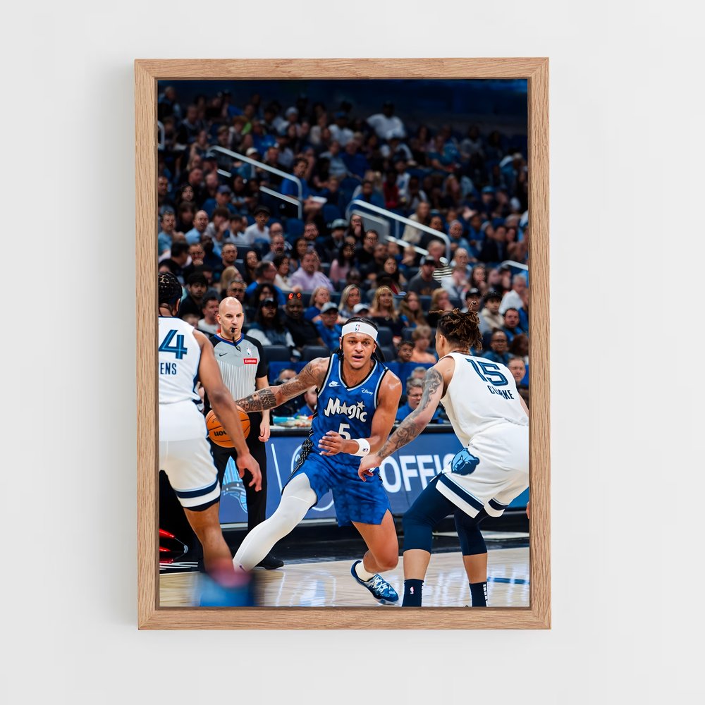 Poster Foul et Passion – affiche Basketball (vue 4)